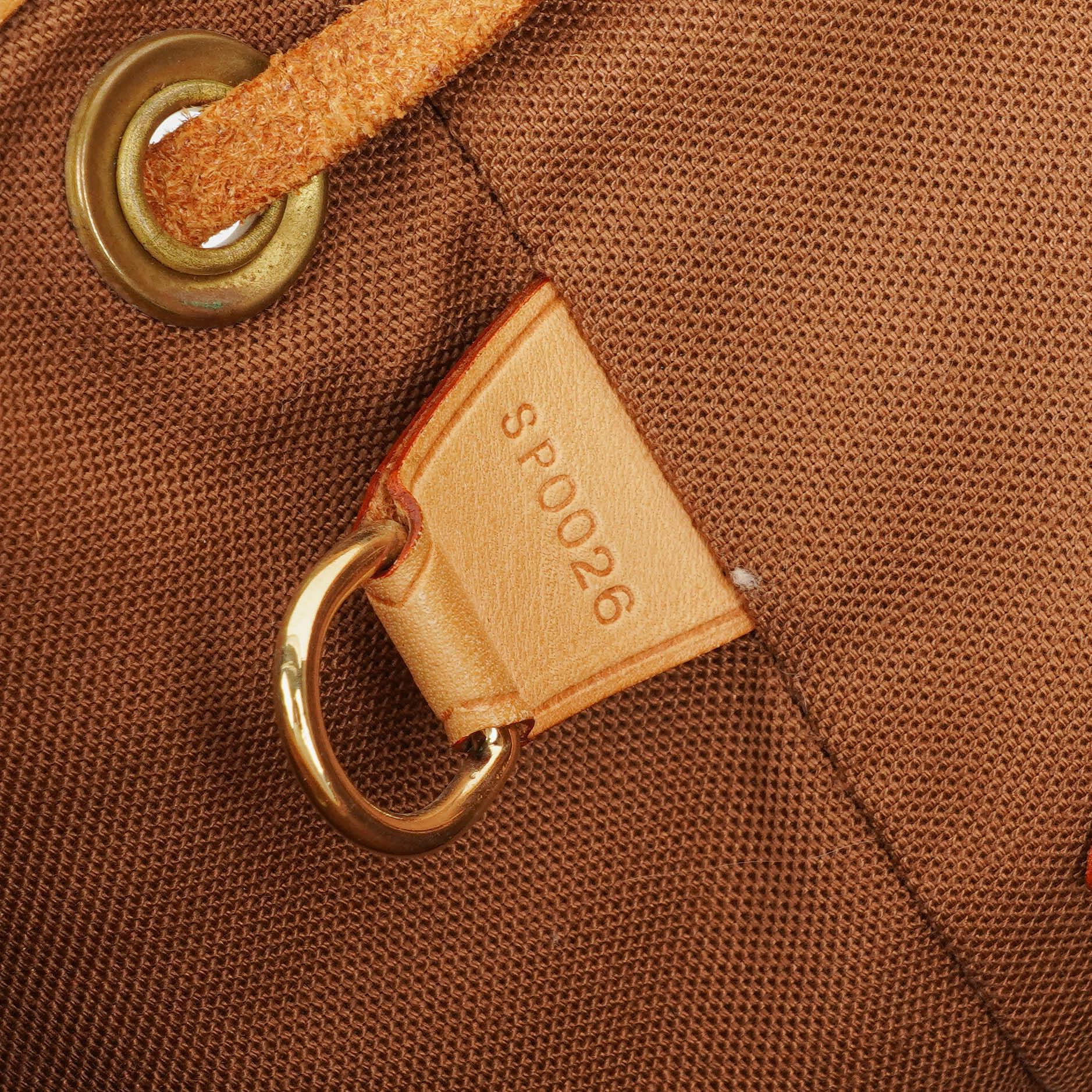 Louis Vuitton Montsouris MM Rucksack aus Monogram Canvas
