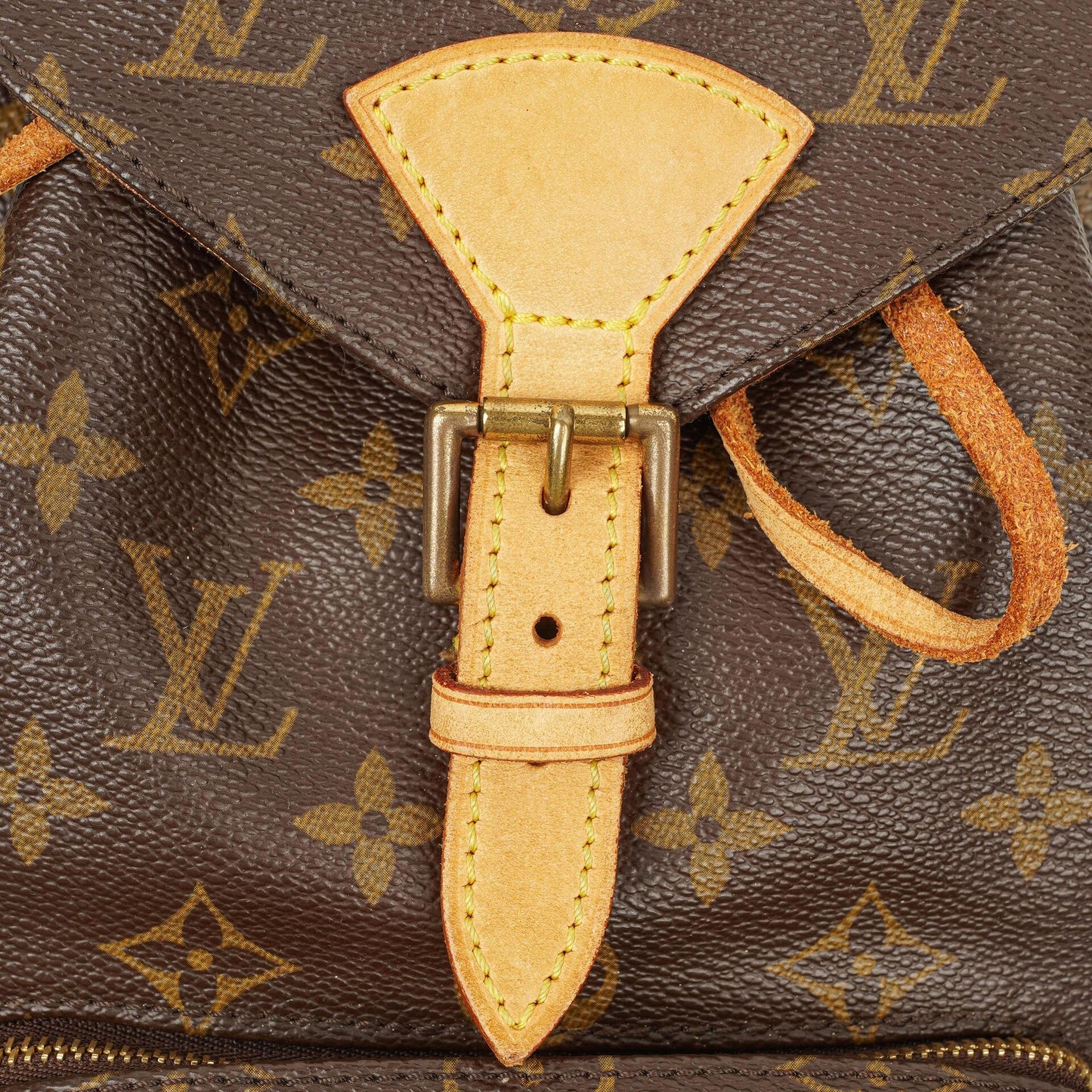 Louis Vuitton Montsouris MM Rucksack aus Monogram Canvas