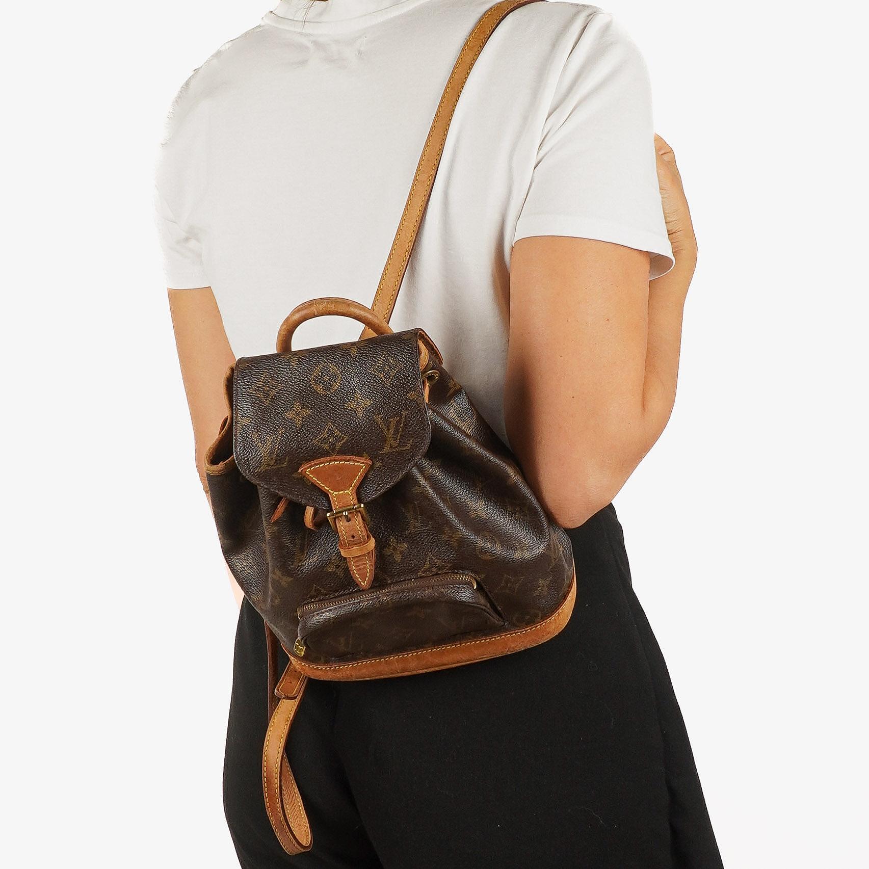Louis Vuitton Montsouris Vintage PM Monogram Canvas Rucksack