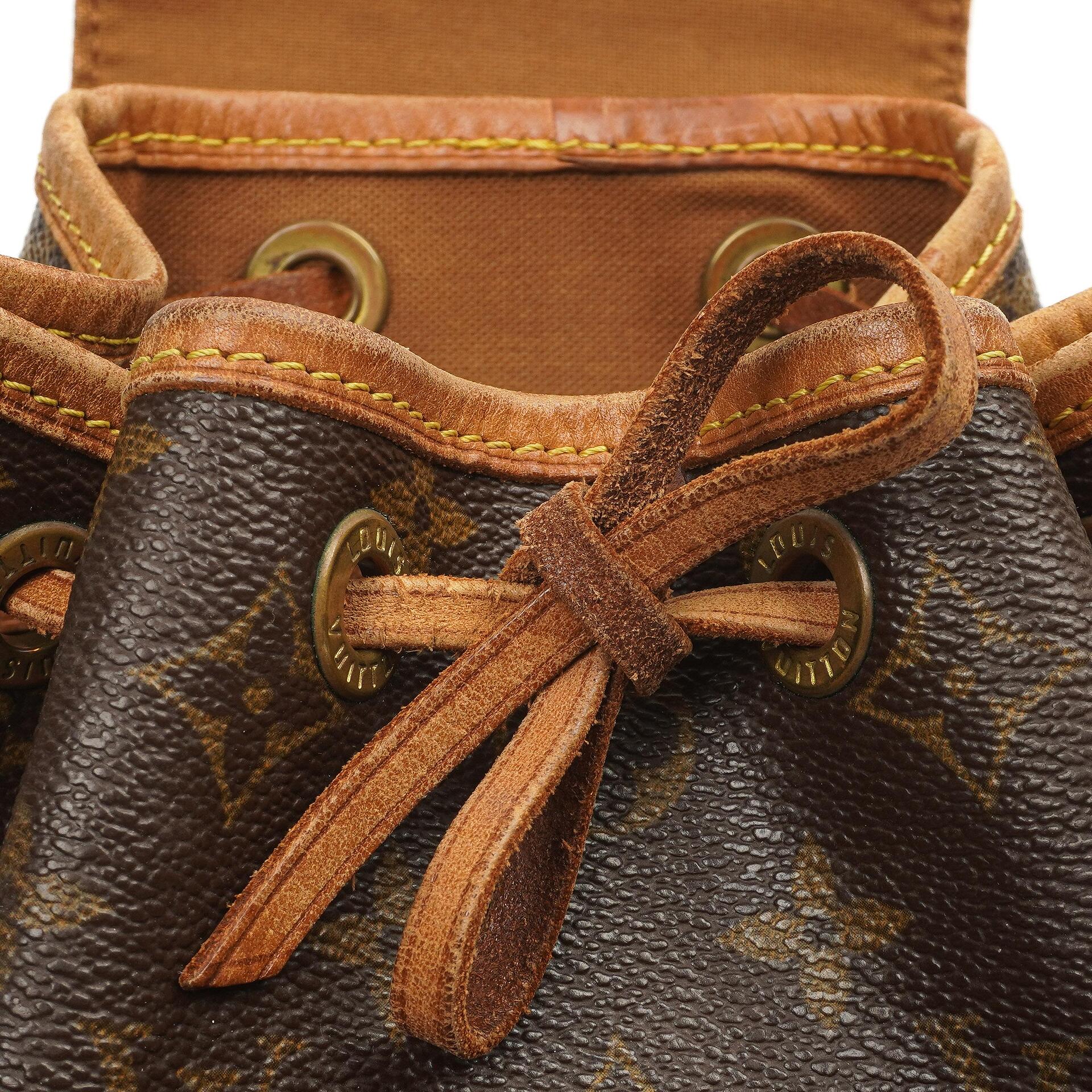 Louis Vuitton Montsouris Vintage PM Monogram Canvas Rucksack