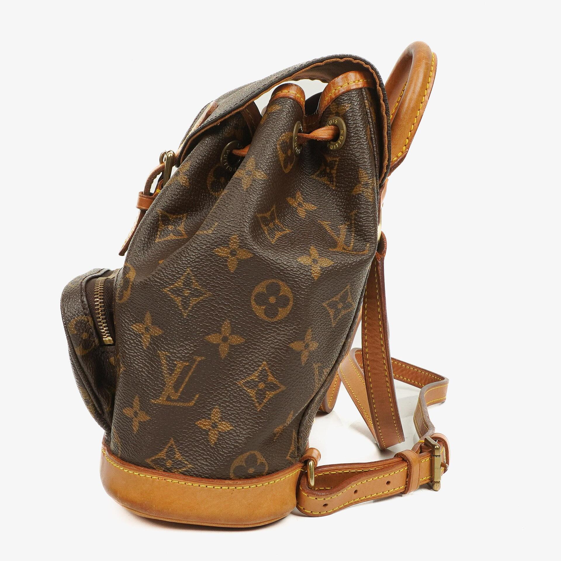 Louis Vuitton Montsouris PM Vintage Rucksack aus Monogram Canvas