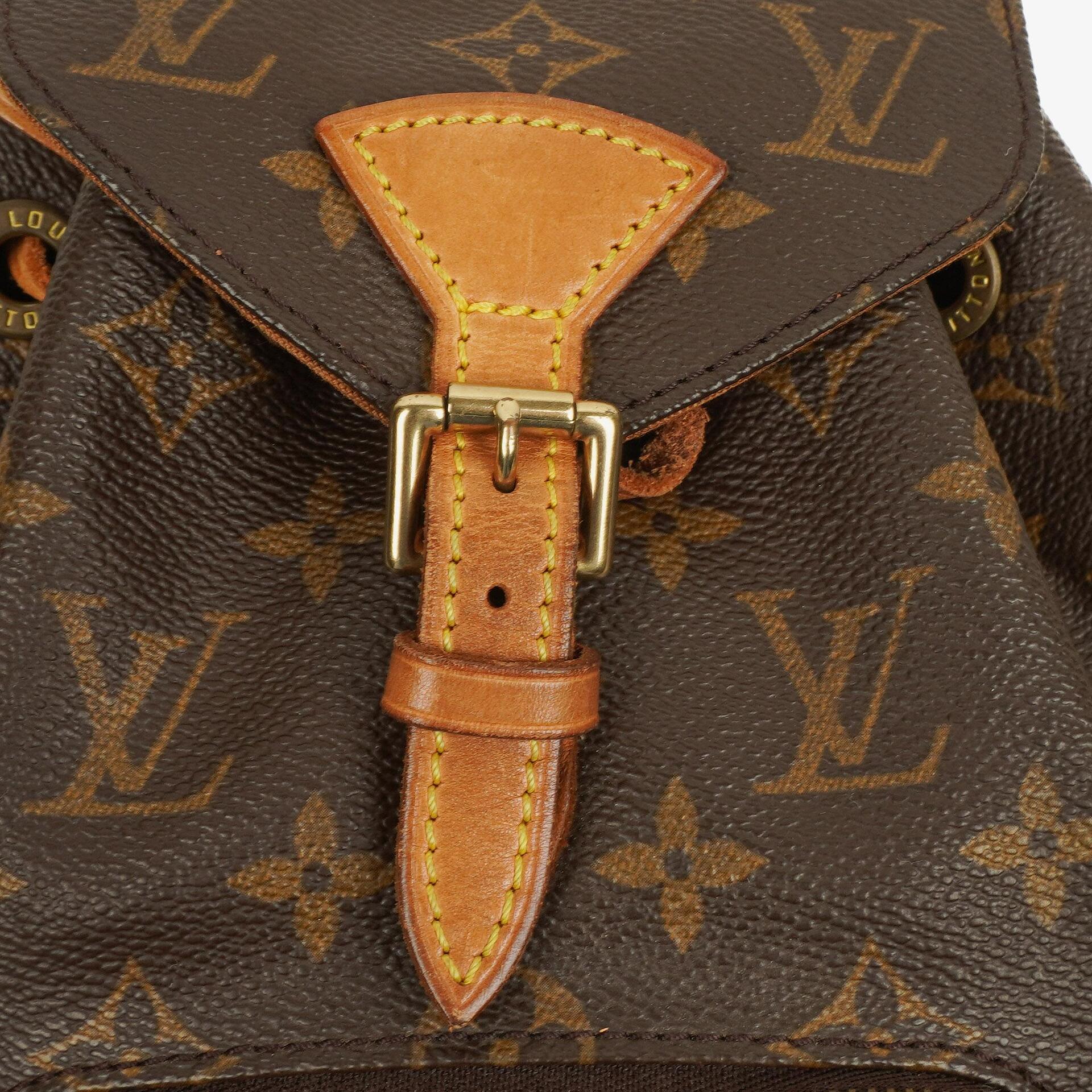Louis Vuitton Montsouris PM Vintage Rucksack aus Monogram Canvas