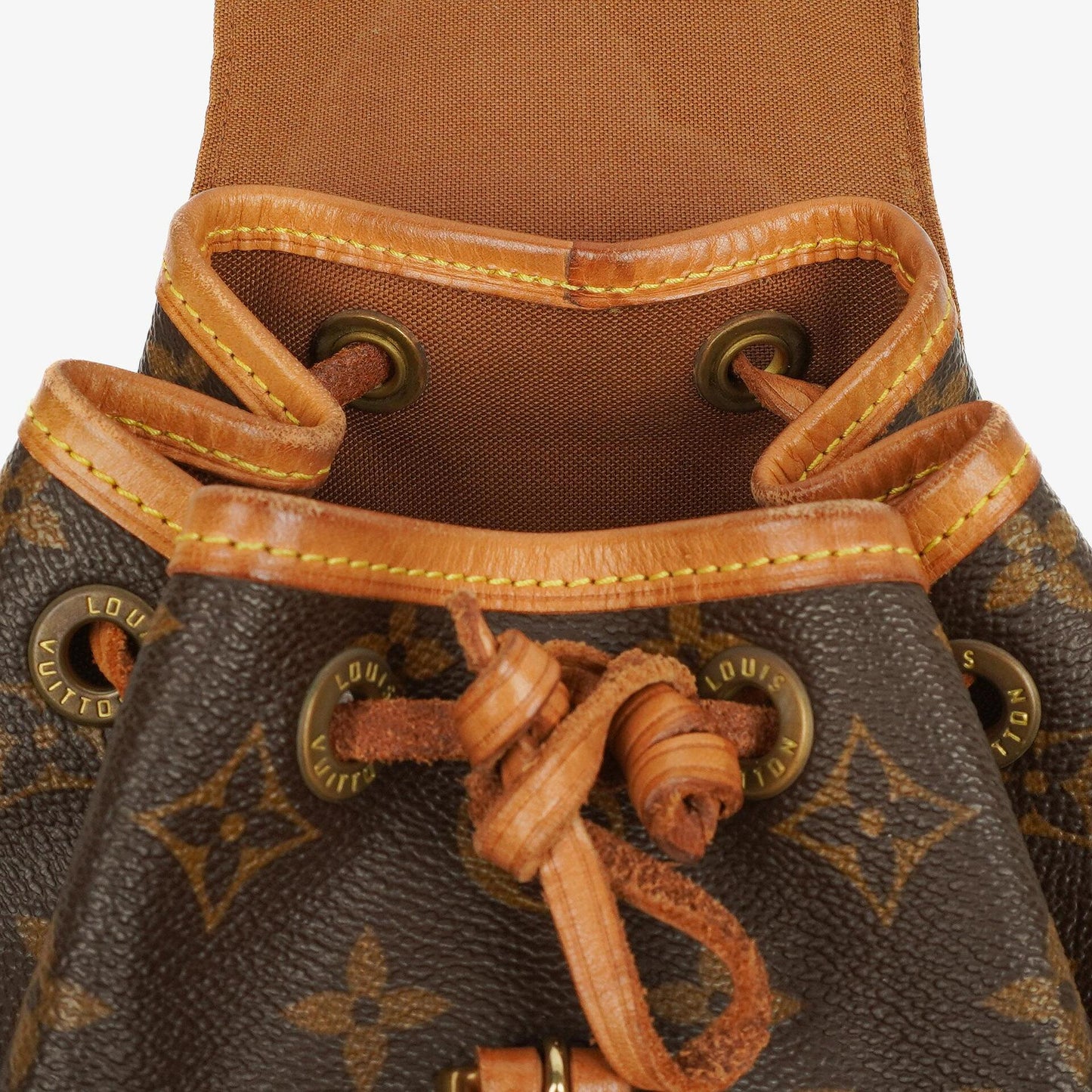 Louis Vuitton Montsouris PM Vintage Rucksack aus Monogram Canvas