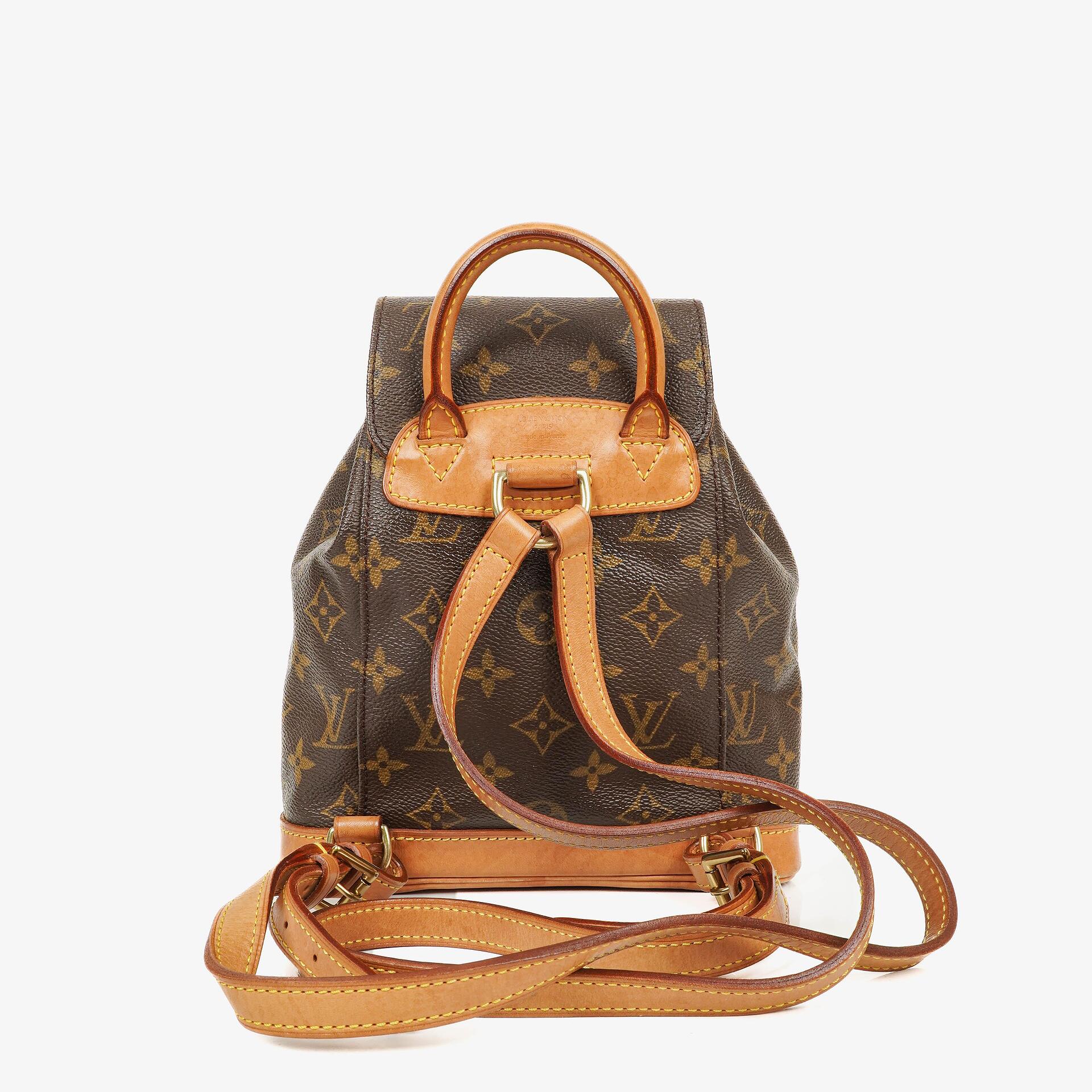 Louis Vuitton Montsouris PM Vintage Rucksack aus Monogram Canvas