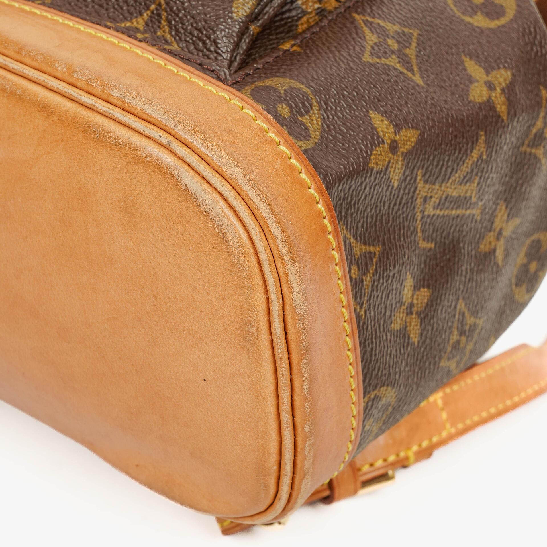 Louis Vuitton Montsouris PM Vintage Rucksack aus Monogram Canvas