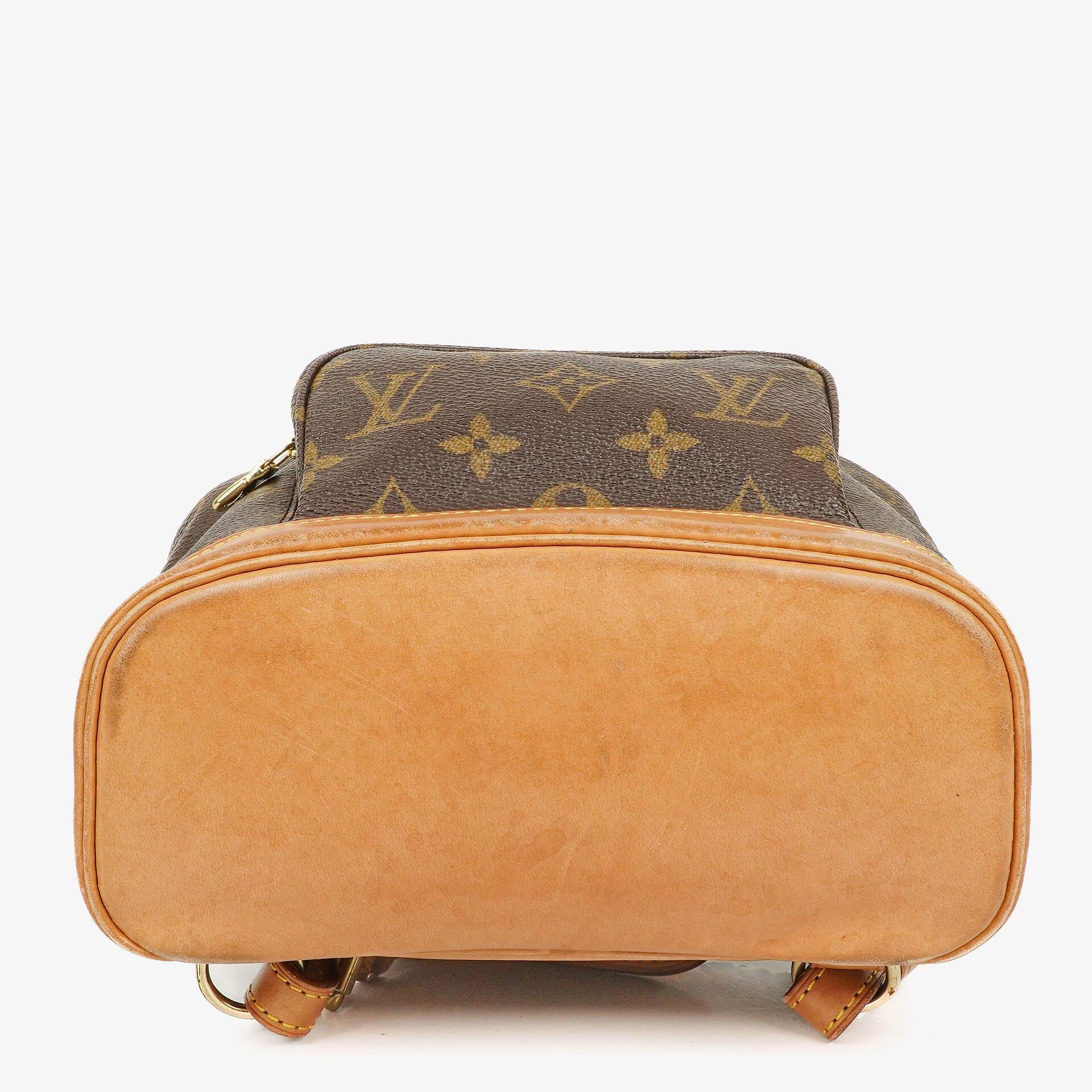 Louis Vuitton Montsouris PM Vintage Rucksack aus Monogram Canvas