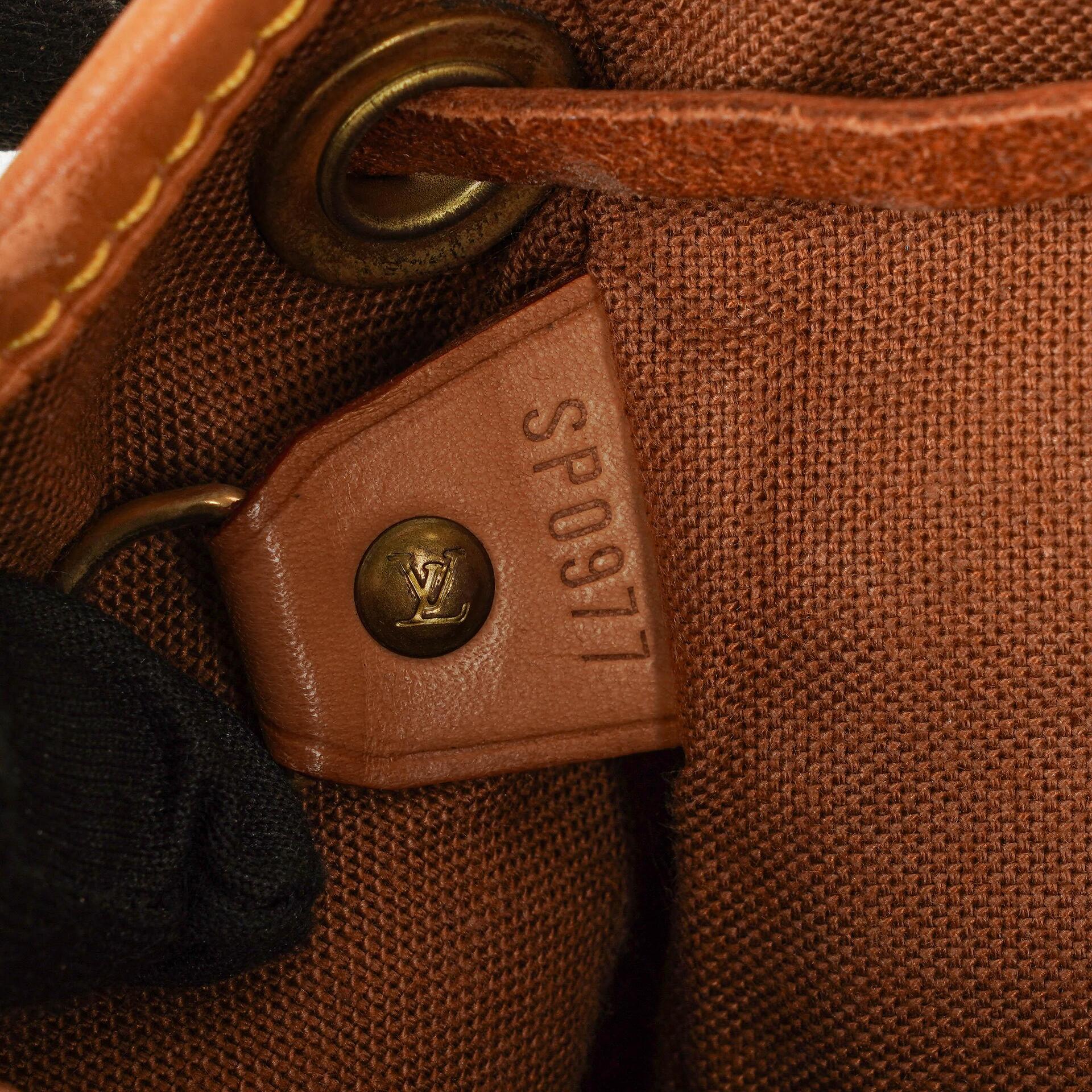 Louis Vuitton Montsouris PM Vintage Rucksack aus Monogram Canvas