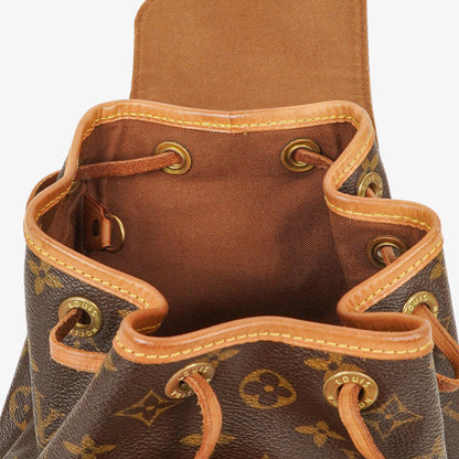 Louis Vuitton Montsouris PM Vintage Rucksack aus Monogram Canvas