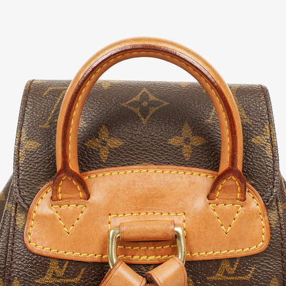 Louis Vuitton Montsouris PM Vintage Rucksack aus Monogram Canvas
