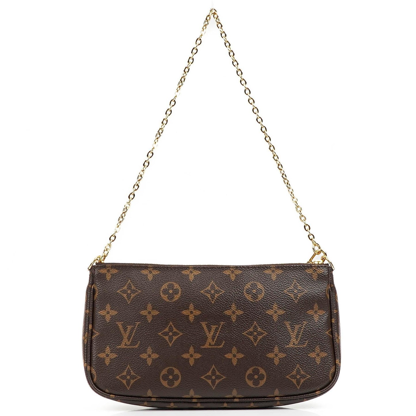 Louis Vuitton Multi Pochette Accessoires aus Monogram Canvas und Rose Clair Jacquard