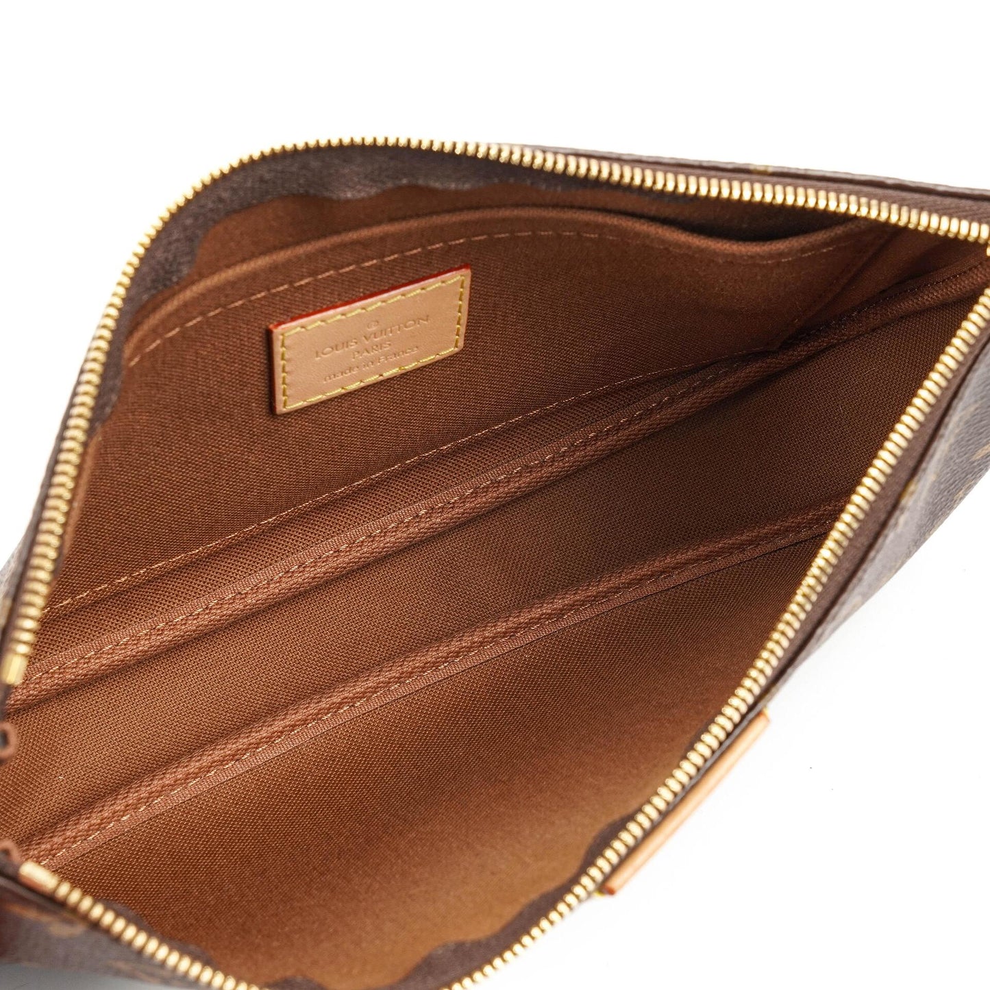 Louis Vuitton Multi Pochette Accessoires aus Monogram Canvas und Rose Clair Jacquard