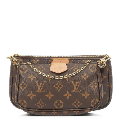 Louis Vuitton Multi Pochette Accessoires Schultertasche aus Monogram Canvas