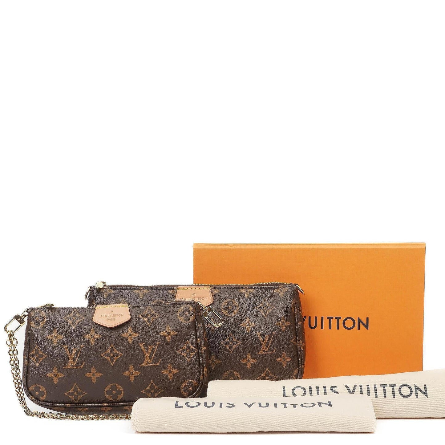 Louis Vuitton Multi Pochette Accessoires Schultertasche aus Monogram Canvas