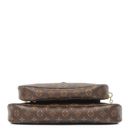 Louis Vuitton Multi Pochette Accessoires Schultertasche aus Monogram Canvas