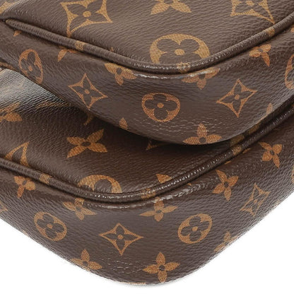 Louis Vuitton Multi Pochette Accessoires Schultertasche aus Monogram Canvas