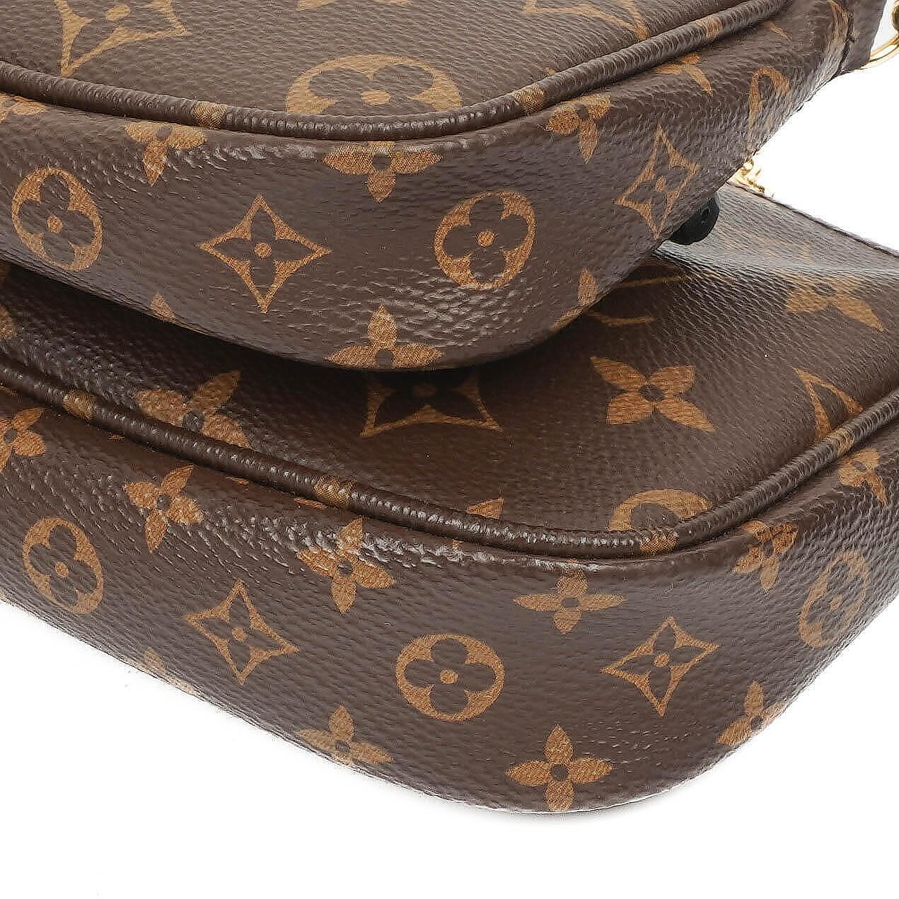 Louis Vuitton Multi Pochette Accessoires Schultertasche aus Monogram Canvas