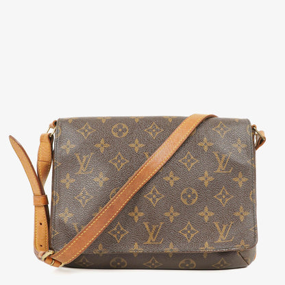 Louis Vuitton Musette Tango Monogram Canvas Schultertasche