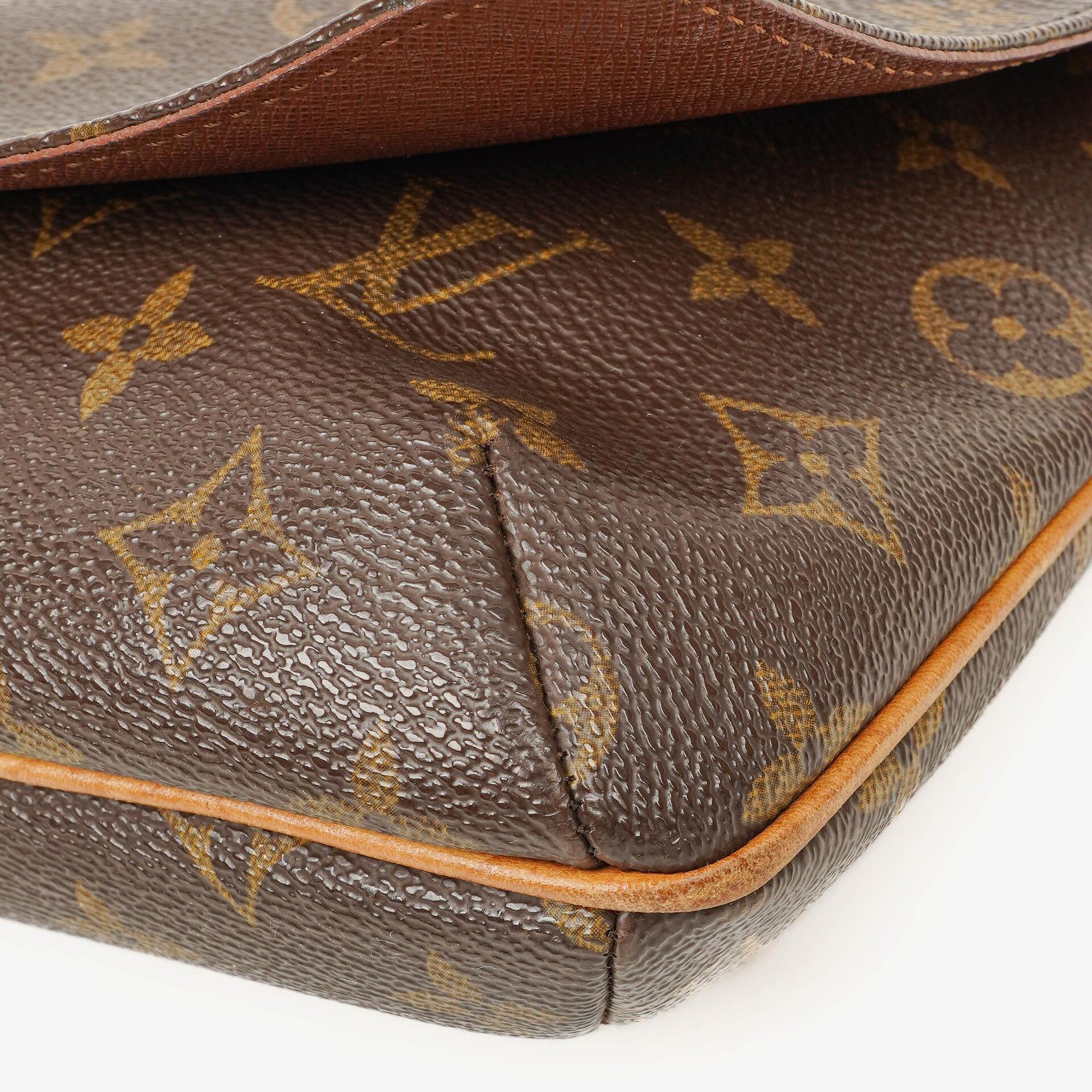 Louis Vuitton Musette Tango Monogram Canvas Schultertasche