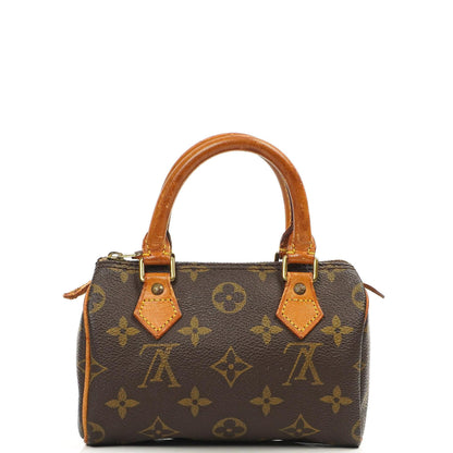 Louis Vuitton Nano Speedy Monogram Canvas Mini Bag