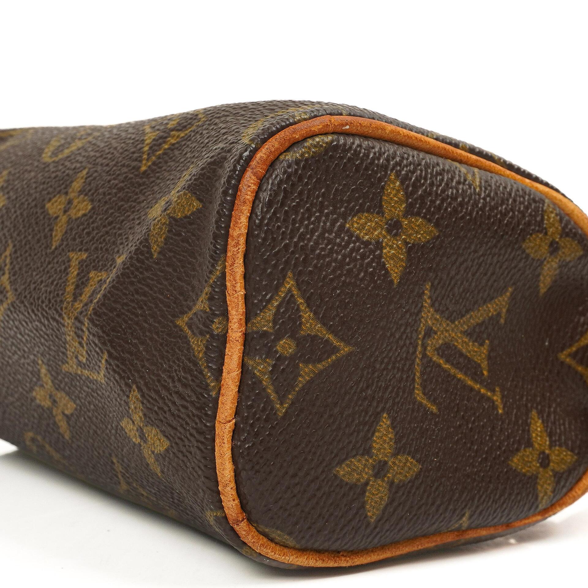 Louis Vuitton Nano Speedy Monogram Canvas Mini Bag