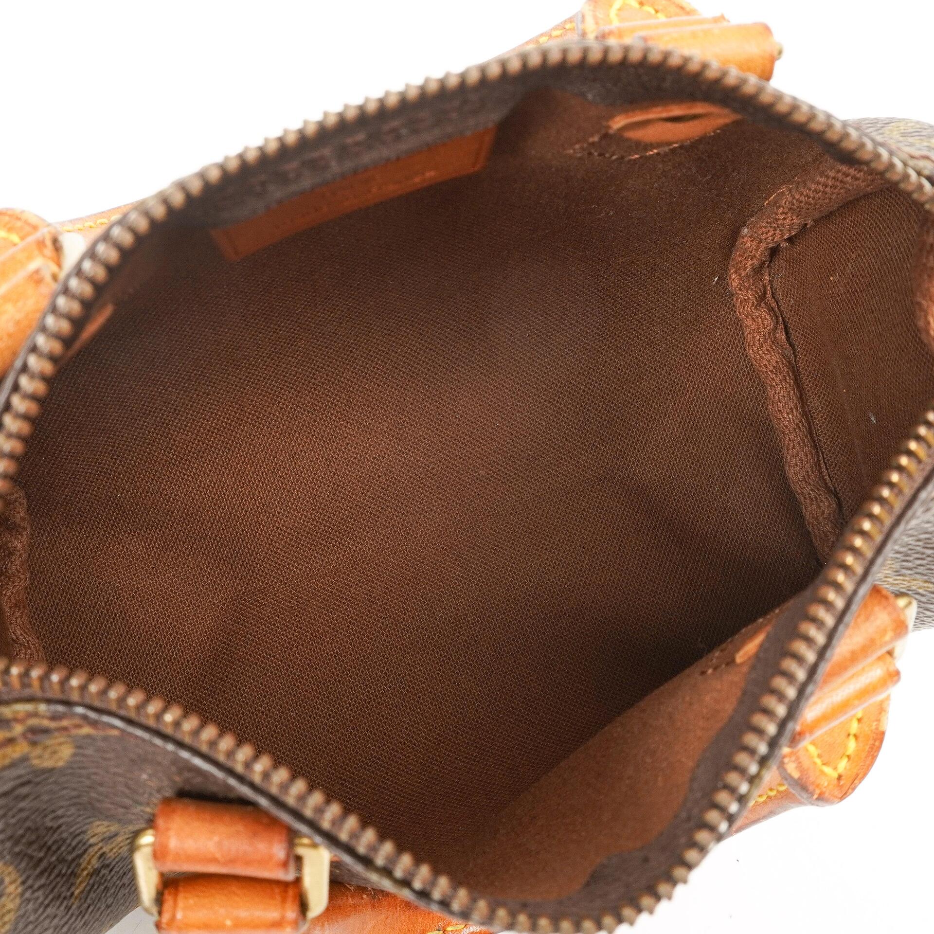 Louis Vuitton Nano Speedy Monogram Canvas Mini Bag