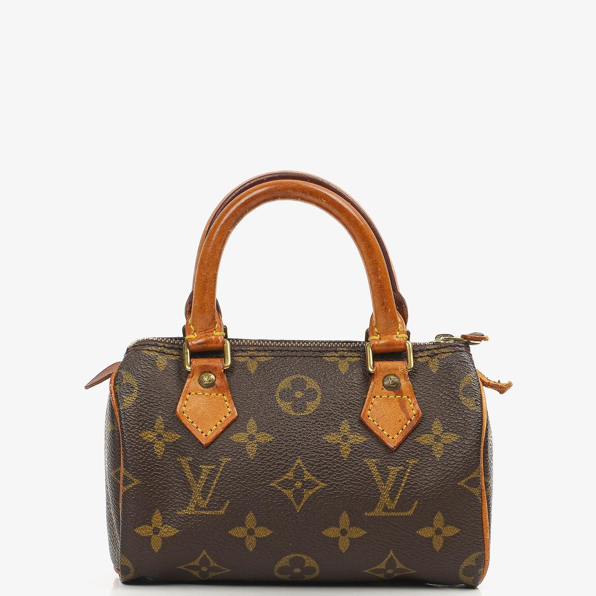 Louis Vuitton Nano Speedy Monogram Canvas Mini Bag
