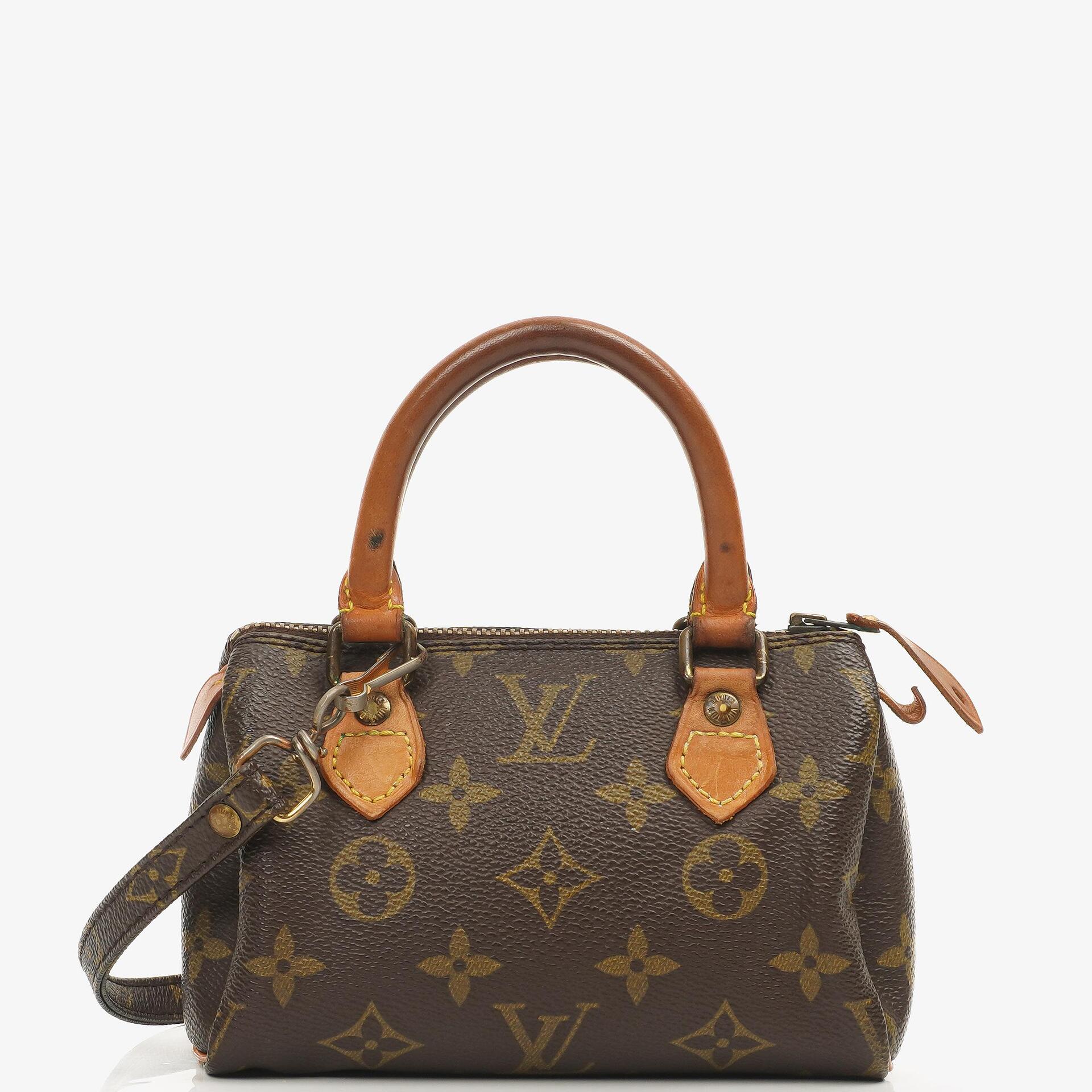 Louis Vuitton Nano Speedy Monogram Canvas Mini Tasche