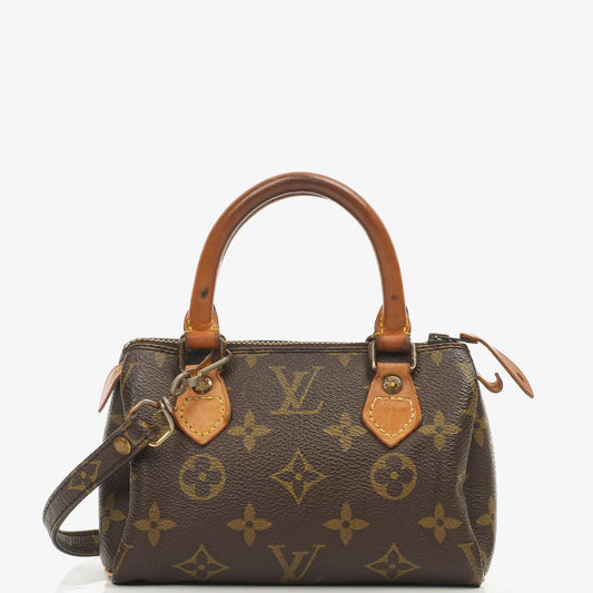 Louis Vuitton Nano Speedy Monogram Canvas Mini Tasche