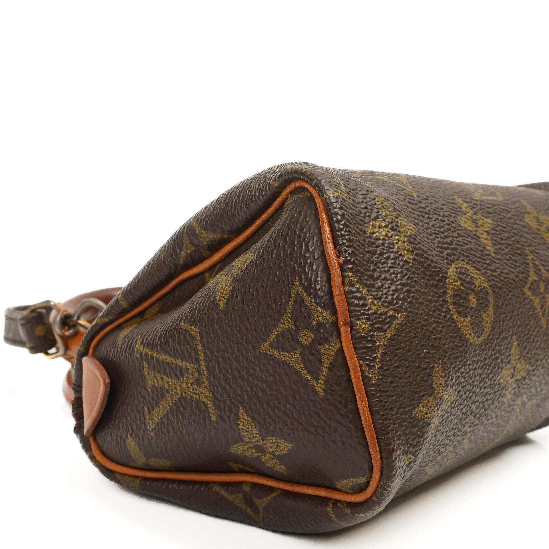 Louis Vuitton Nano Speedy Monogram Canvas Mini Tasche