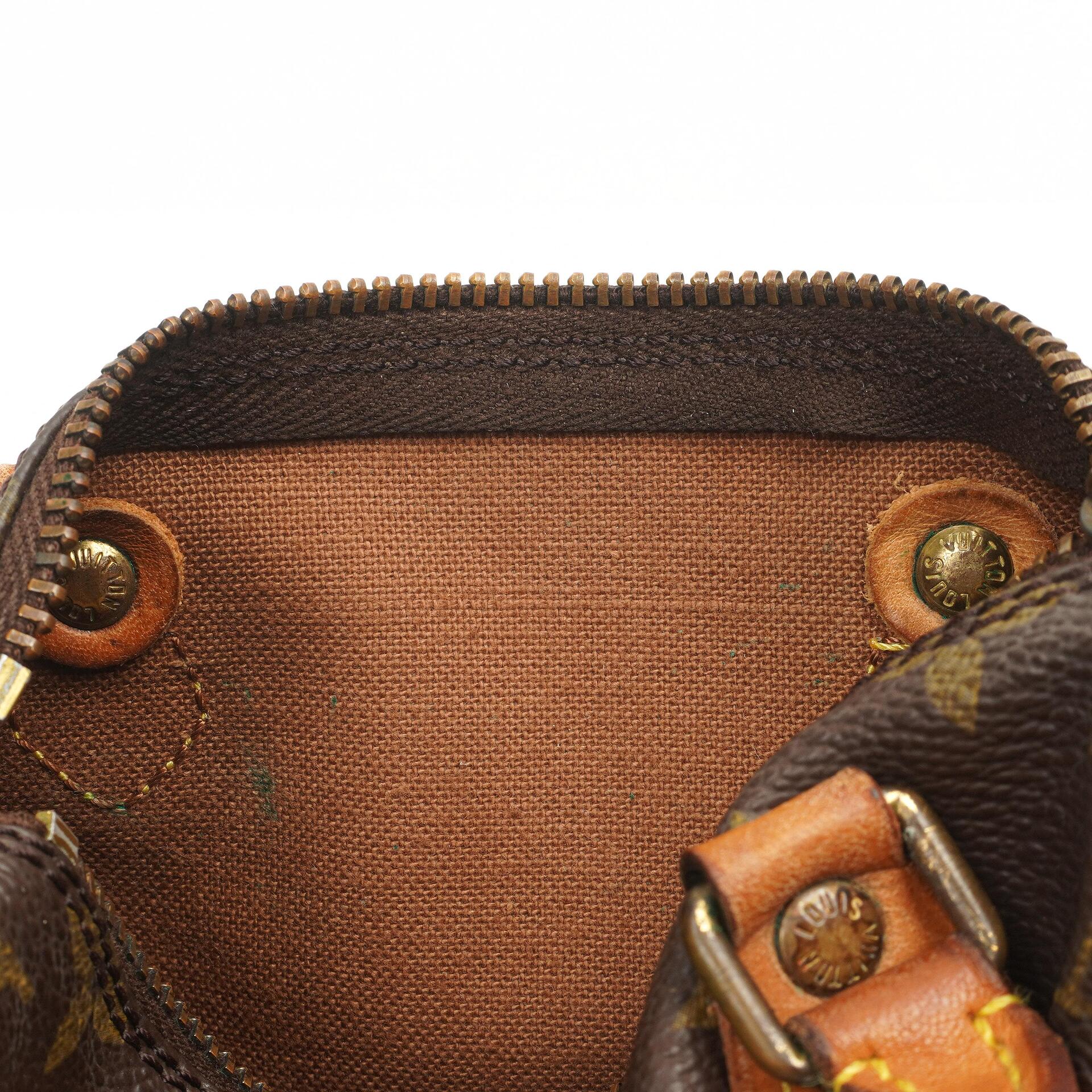 Louis Vuitton Nano Speedy Monogram Canvas Mini Tasche
