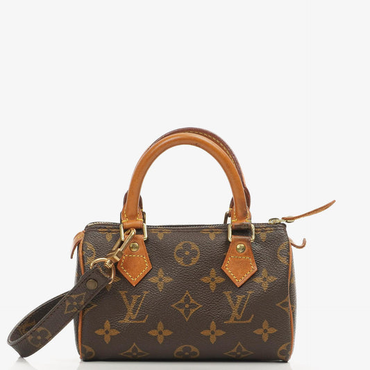 Louis Vuitton Nano Speedy Monogram Canvas Mini Tasche
