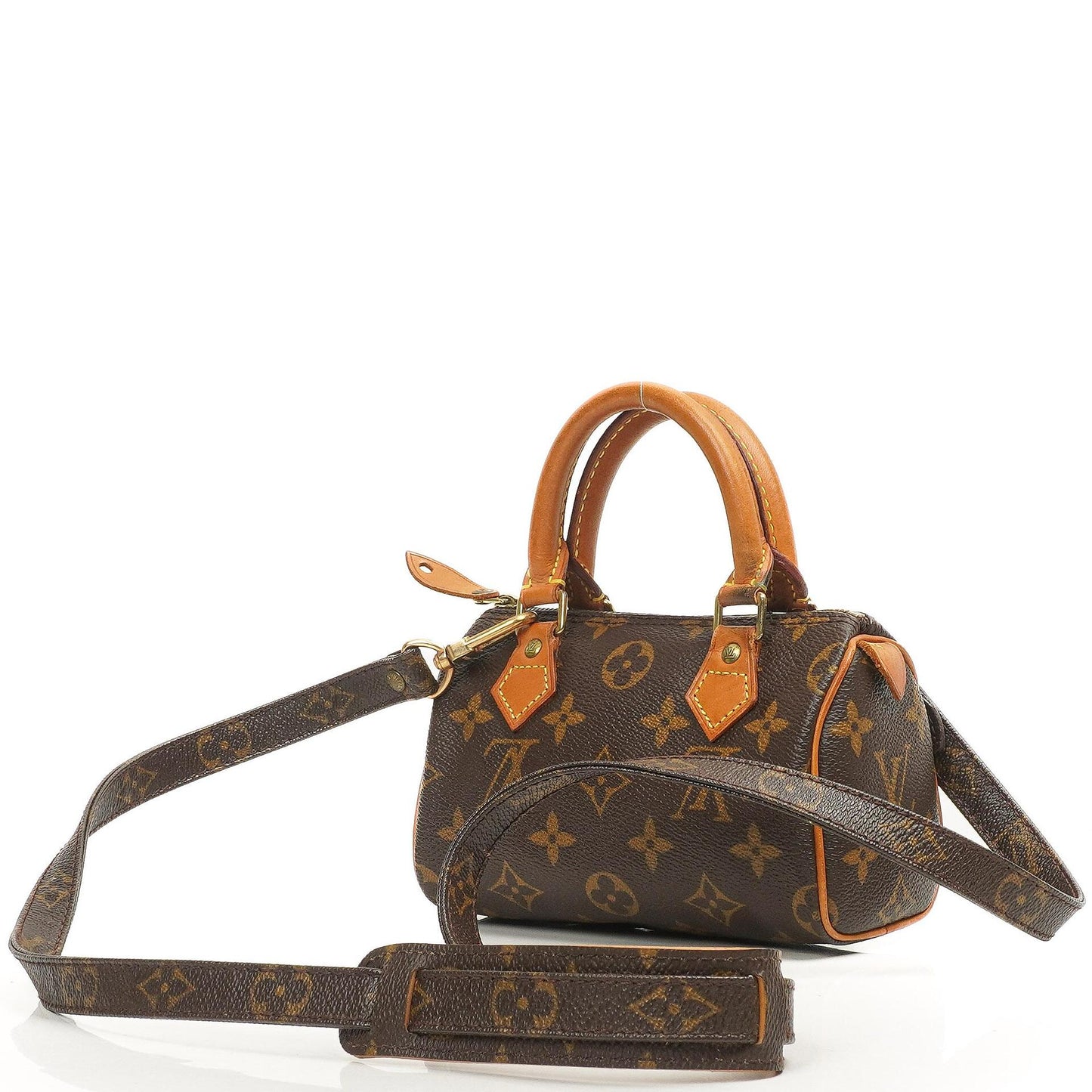 Louis Vuitton Nano Speedy Monogram Canvas Mini Tasche