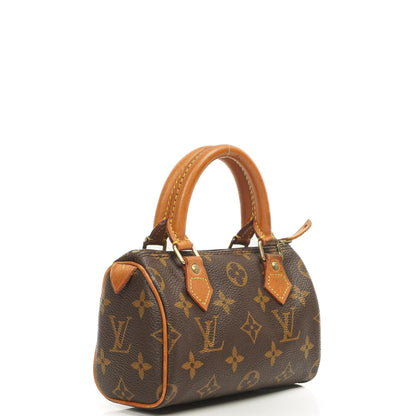 Louis Vuitton Nano Speedy Monogram Canvas Mini Tasche