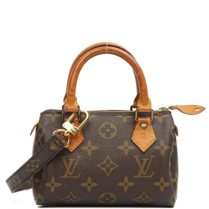 Louis Vuitton Nano Speedy Monogram Canvas Mini Tasche