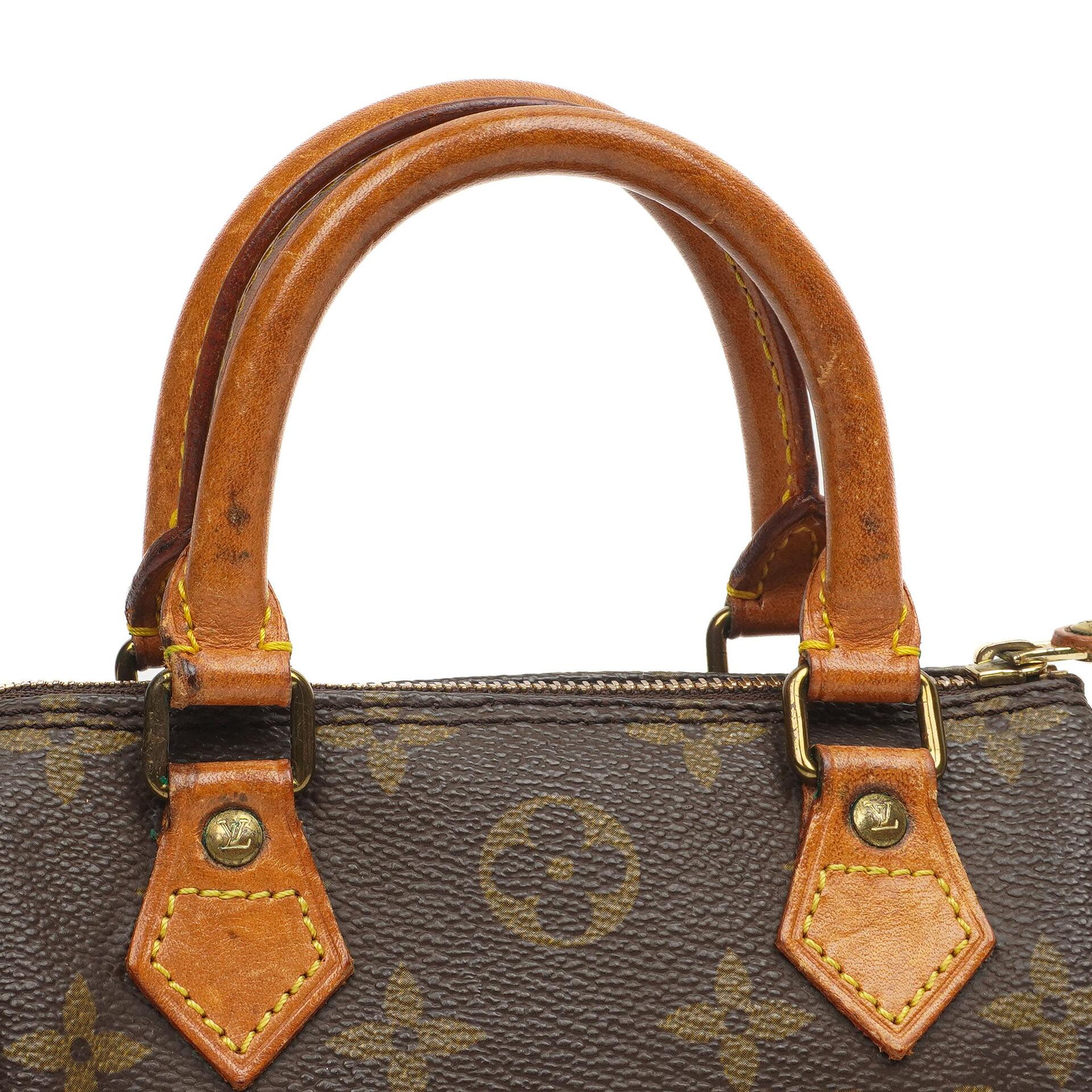 Louis Vuitton Nano Speedy Monogram Canvas Mini Tasche