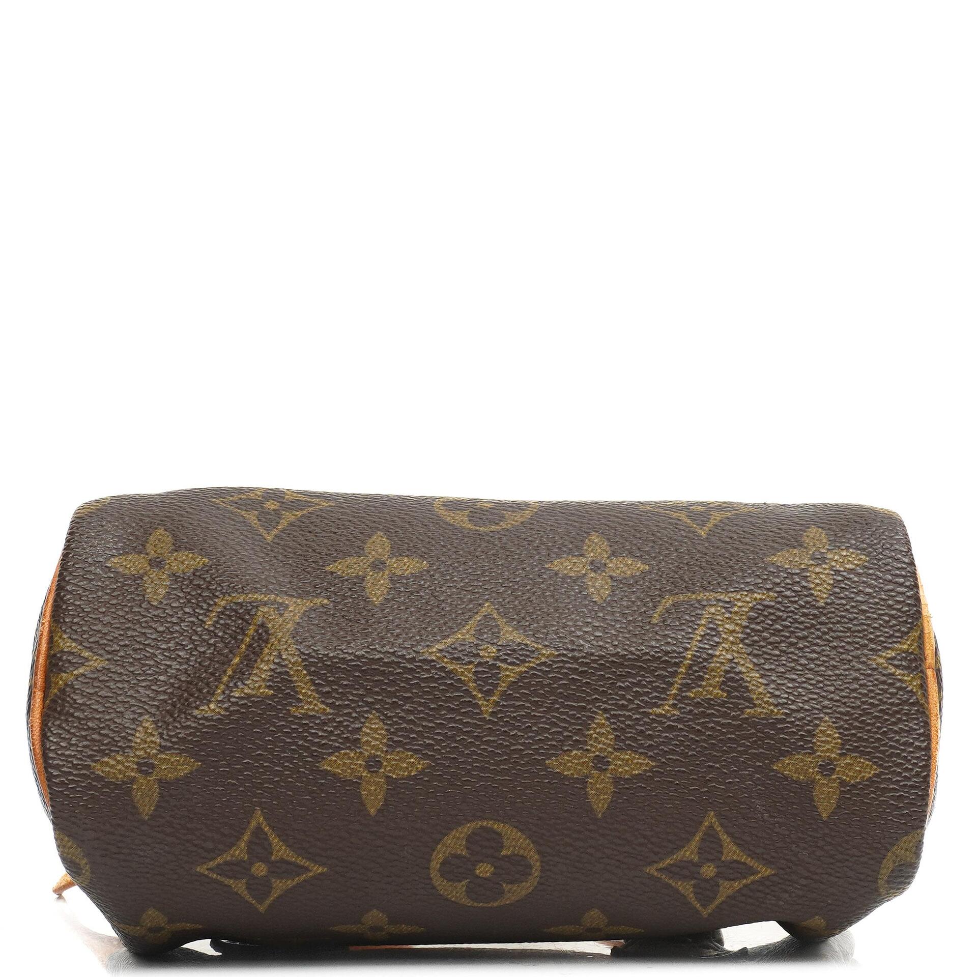 Louis Vuitton Nano Speedy Monogram Canvas Mini Tasche