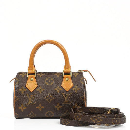 Louis Vuitton Nano Speedy Monogram Canvas Mini Handtasche