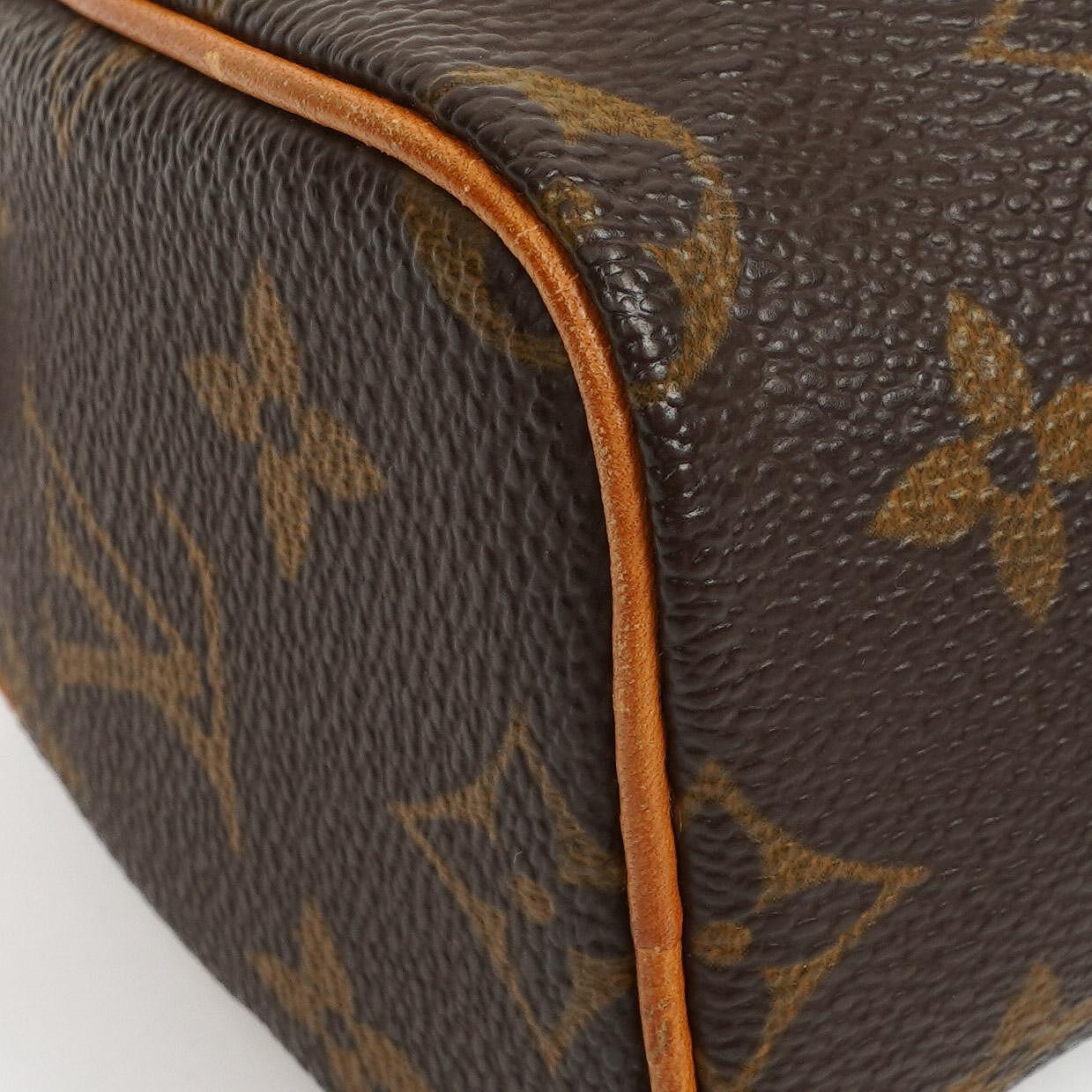 Louis Vuitton Nano Speedy Monogram Canvas Mini Handtasche
