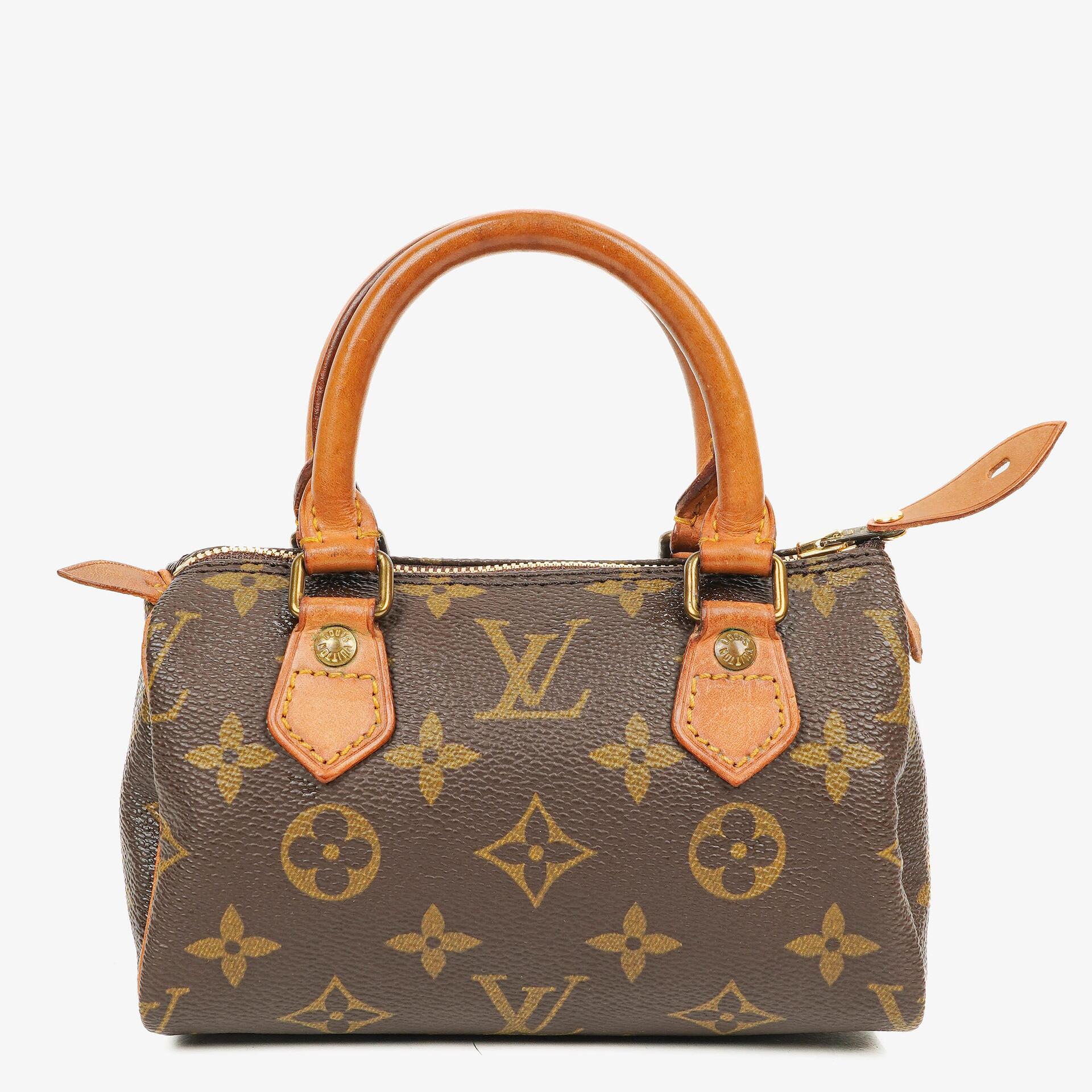 Louis Vuitton Nano Speedy Mini Tasche aus Monogram Canvas