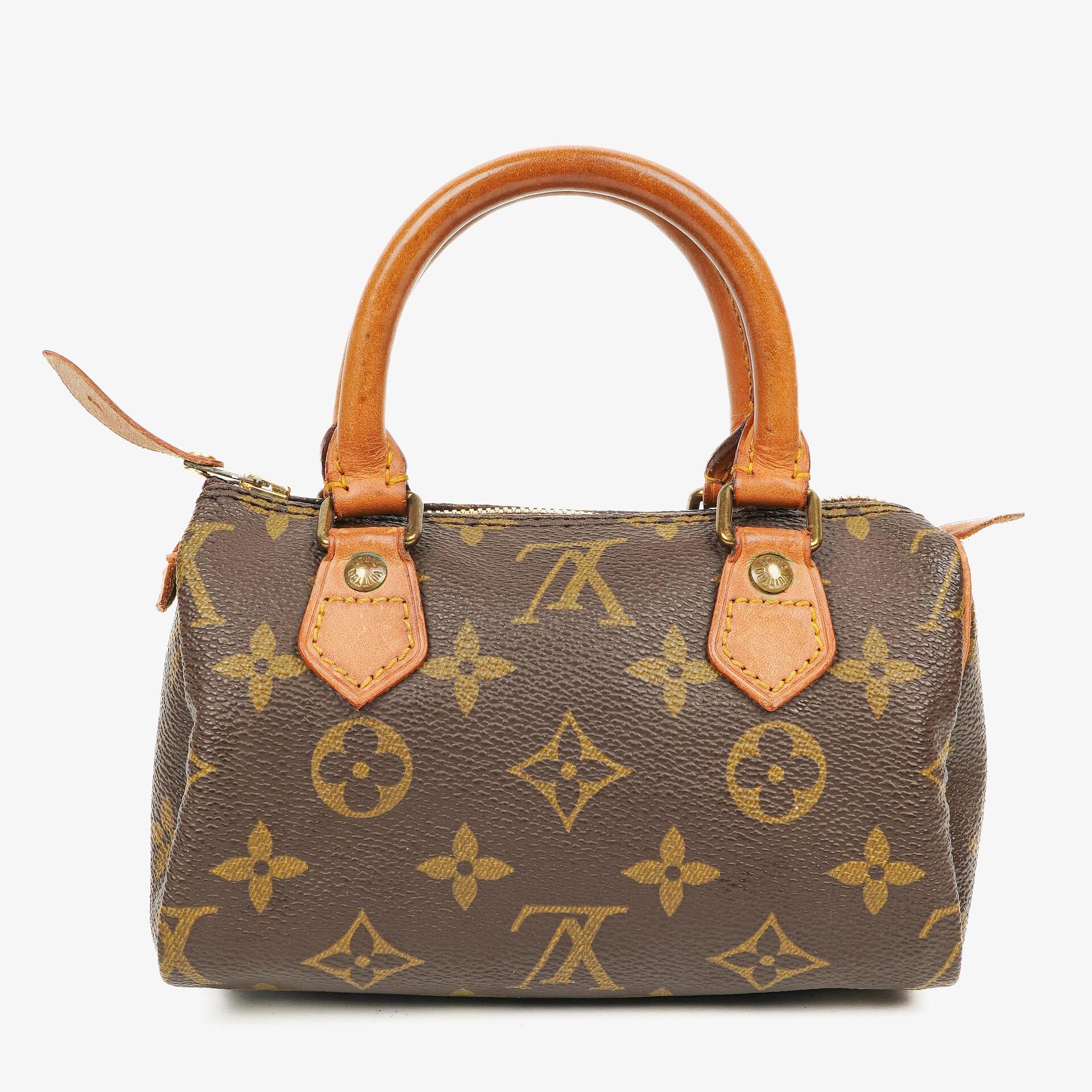 Louis Vuitton Nano Speedy Mini Tasche aus Monogram Canvas