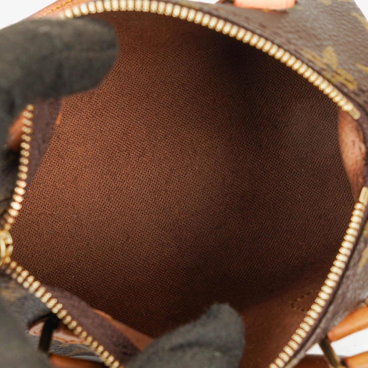 Louis Vuitton Nano Speedy Mini Tasche aus Monogram Canvas