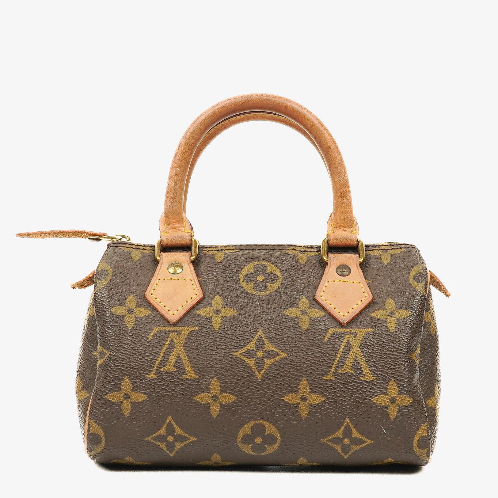 Louis Vuitton Nano Speedy Mini-Tasche aus Monogram Canvas
