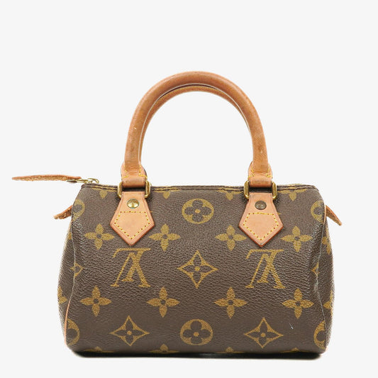 Louis Vuitton Nano Speedy Mini-Tasche aus Monogram Canvas