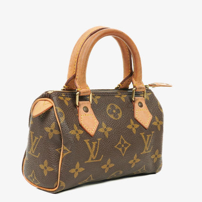 Louis Vuitton Nano Speedy Mini-Tasche aus Monogram Canvas