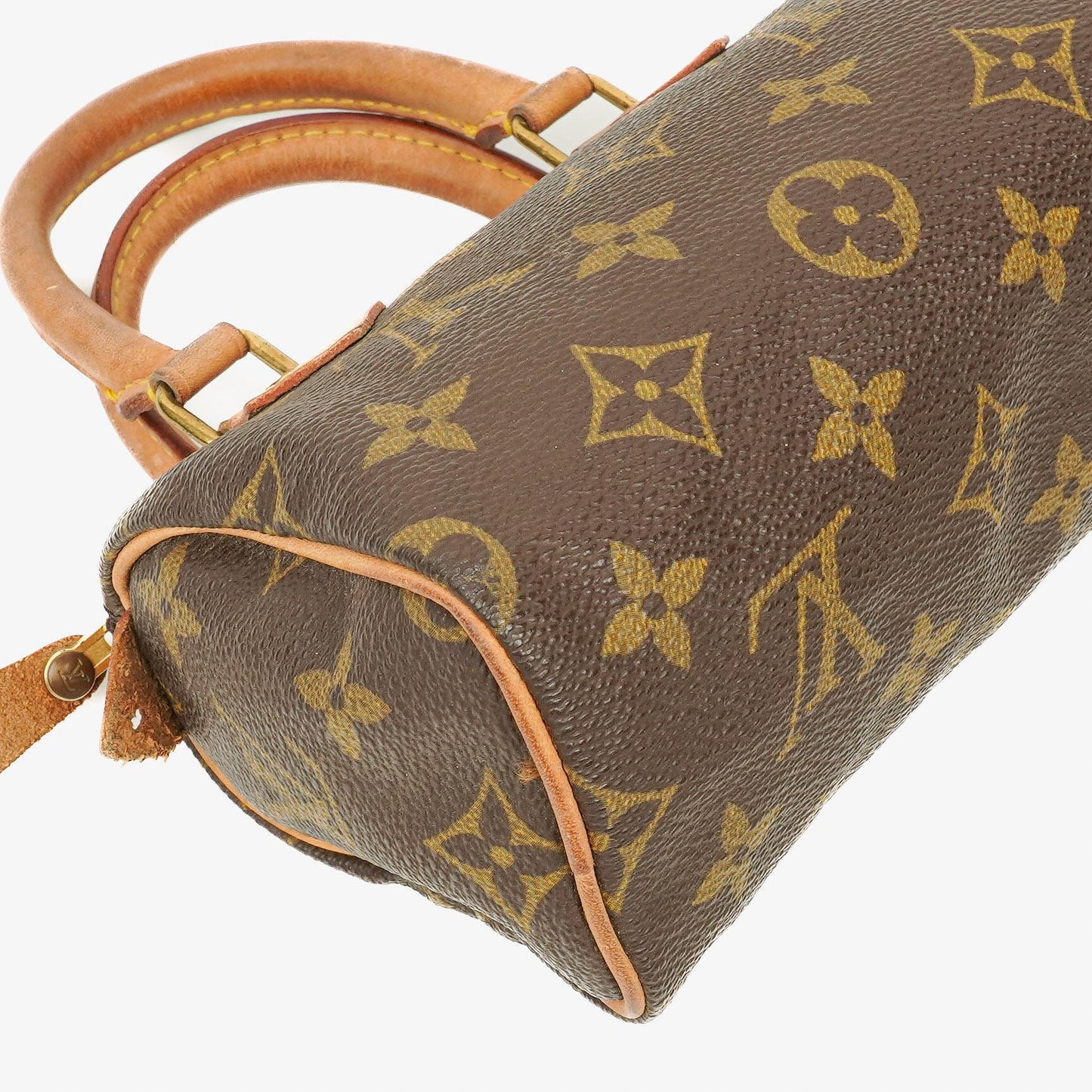 Louis Vuitton Nano Speedy Mini-Tasche aus Monogram Canvas