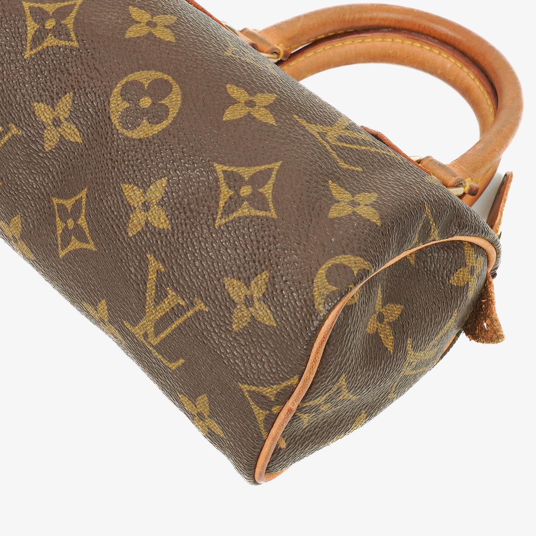 Louis Vuitton Nano Speedy Mini-Tasche aus Monogram Canvas