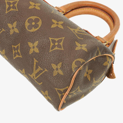 Louis Vuitton Nano Speedy Mini-Tasche aus Monogram Canvas