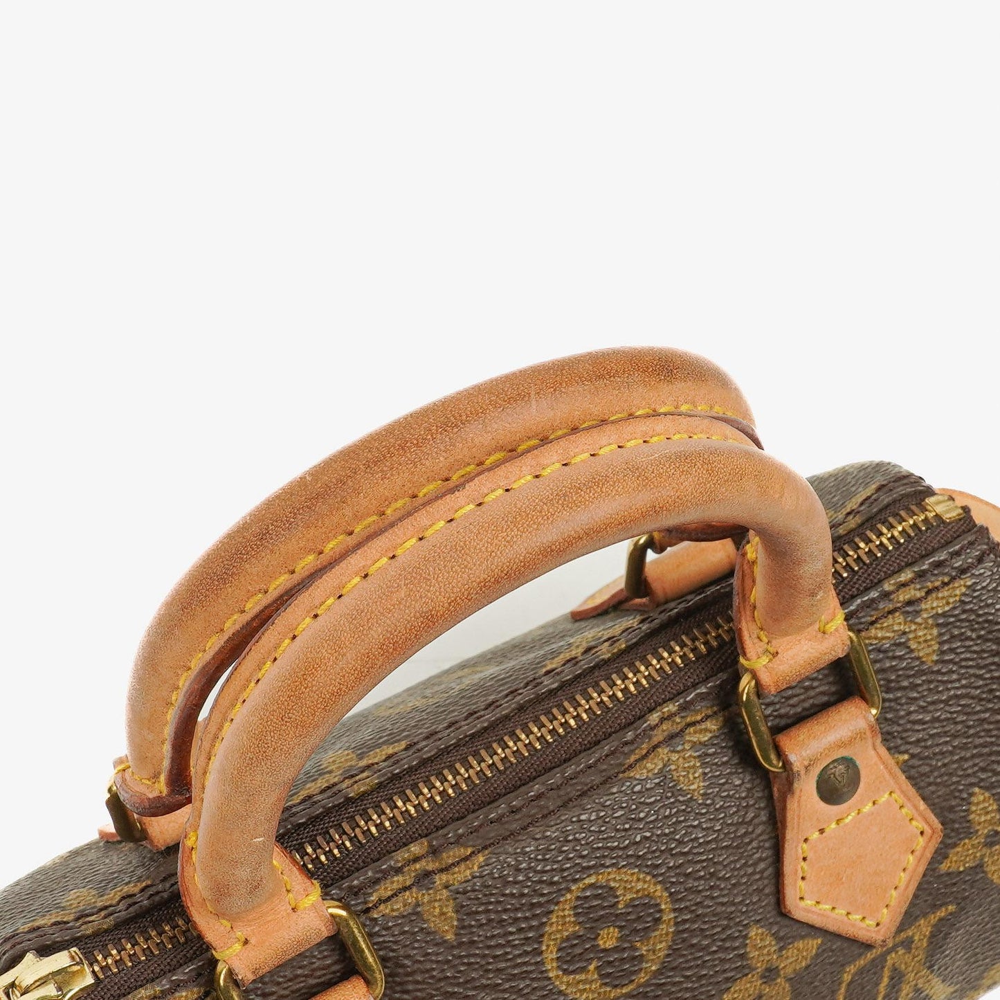 Louis Vuitton Nano Speedy Mini-Tasche aus Monogram Canvas