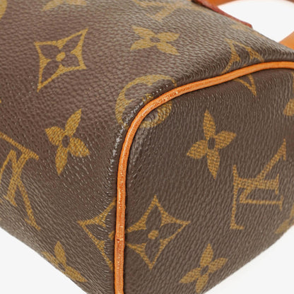 Louis Vuitton Nano Speedy Mini Tasche aus Monogram Canvas