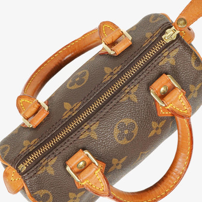 Louis Vuitton Nano Speedy Mini Tasche aus Monogram Canvas